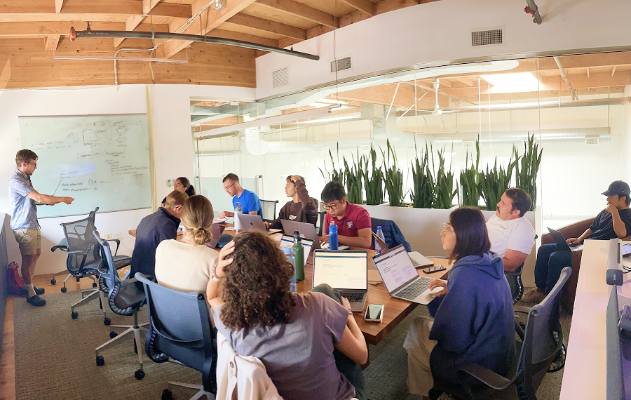 Photo of Gridspace employees